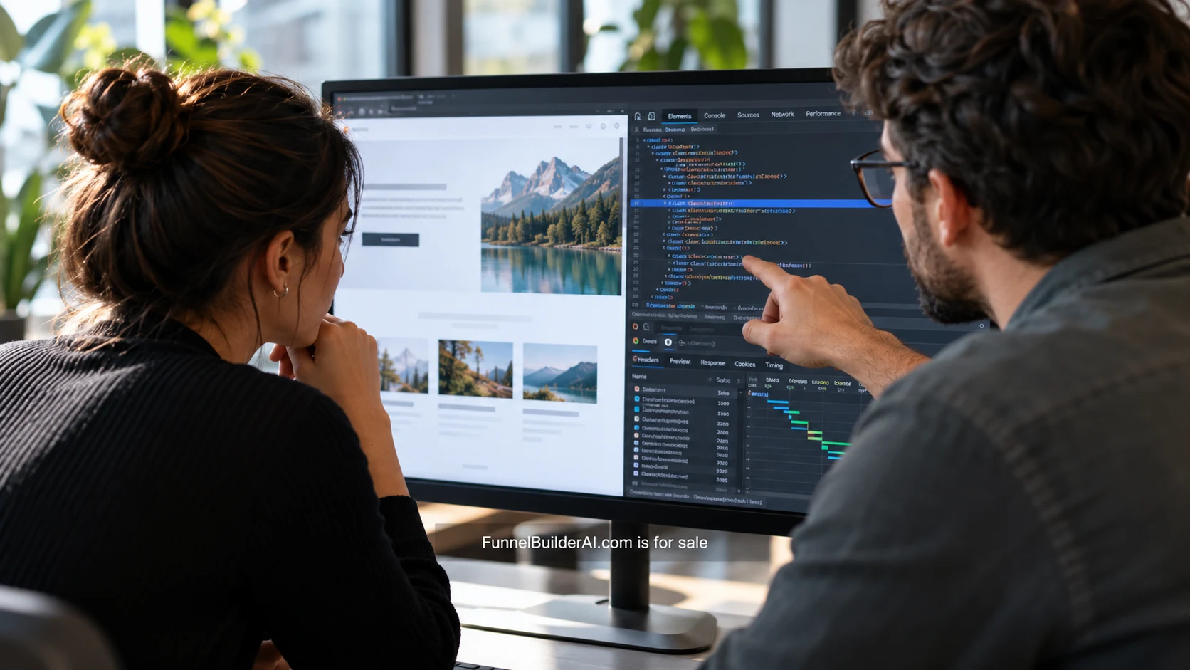 Plan your funnel events before you build the pages illustrated in a realistic product planning scene